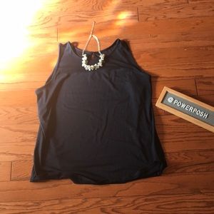 Lane Bryant Navy Blue Tank